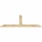 Ekena Millwork Portland Rough Sawn Timber Gable Bracket, Douglas Fir, 84"W x 35"H x 2"D x 6"F, 10/12 Pitch GBW084X35X0206POR00RDF - alternate 5